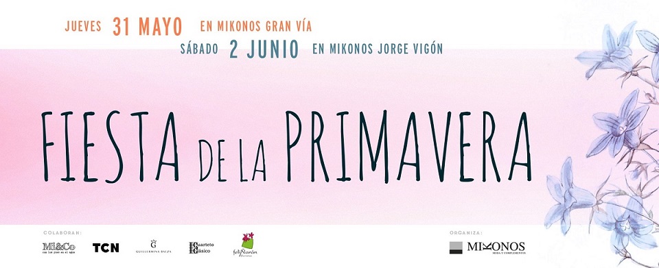 Fiesta primavera Mikonos moda Logroño