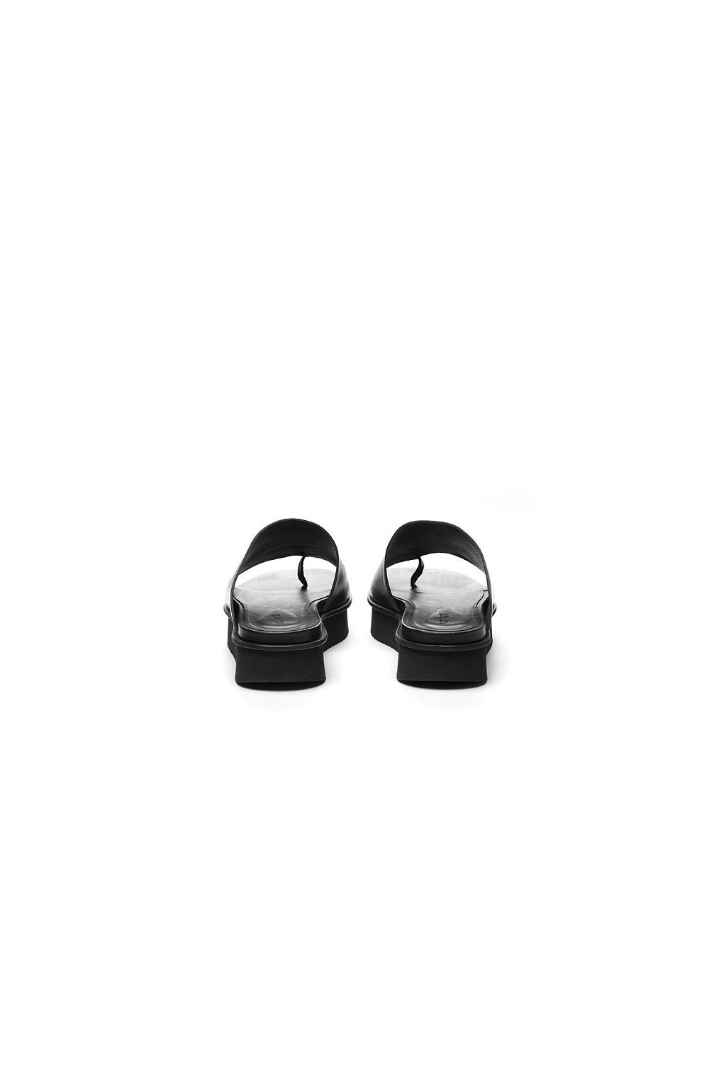 SANDALIA VICMATIE MIKONOS MODA LOGROÑO MULTIMARCA CUERO NEGRO