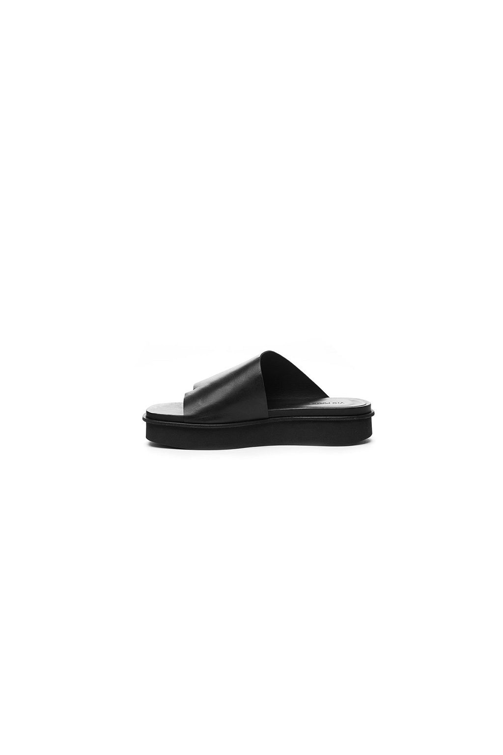 SANDALIA VICMATIE MIKONOS MODA LOGROÑO MULTIMARCA CUERO NEGRO