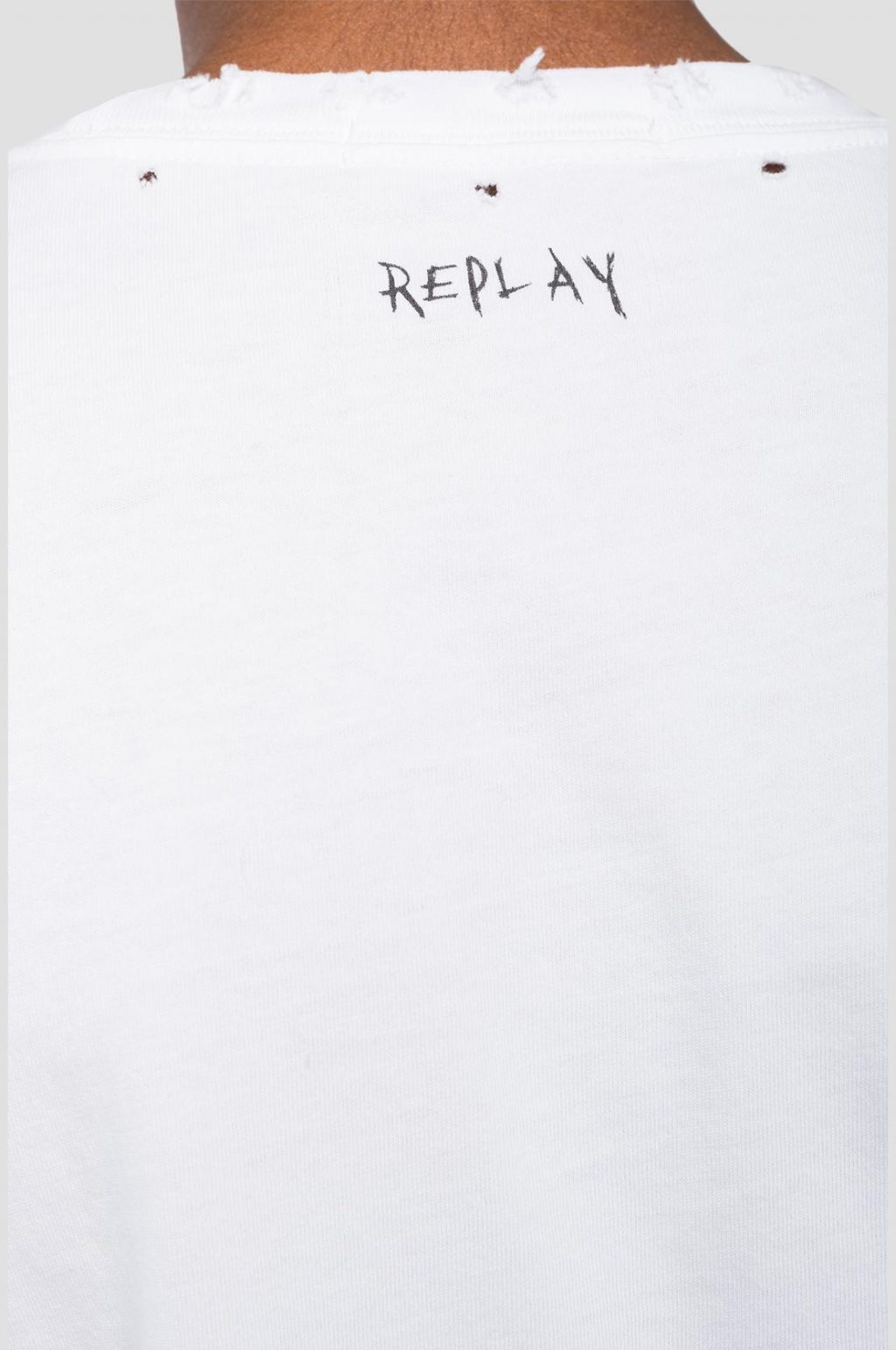CAMISETA MARIPOSAS REPLAY MIKONOS MODA