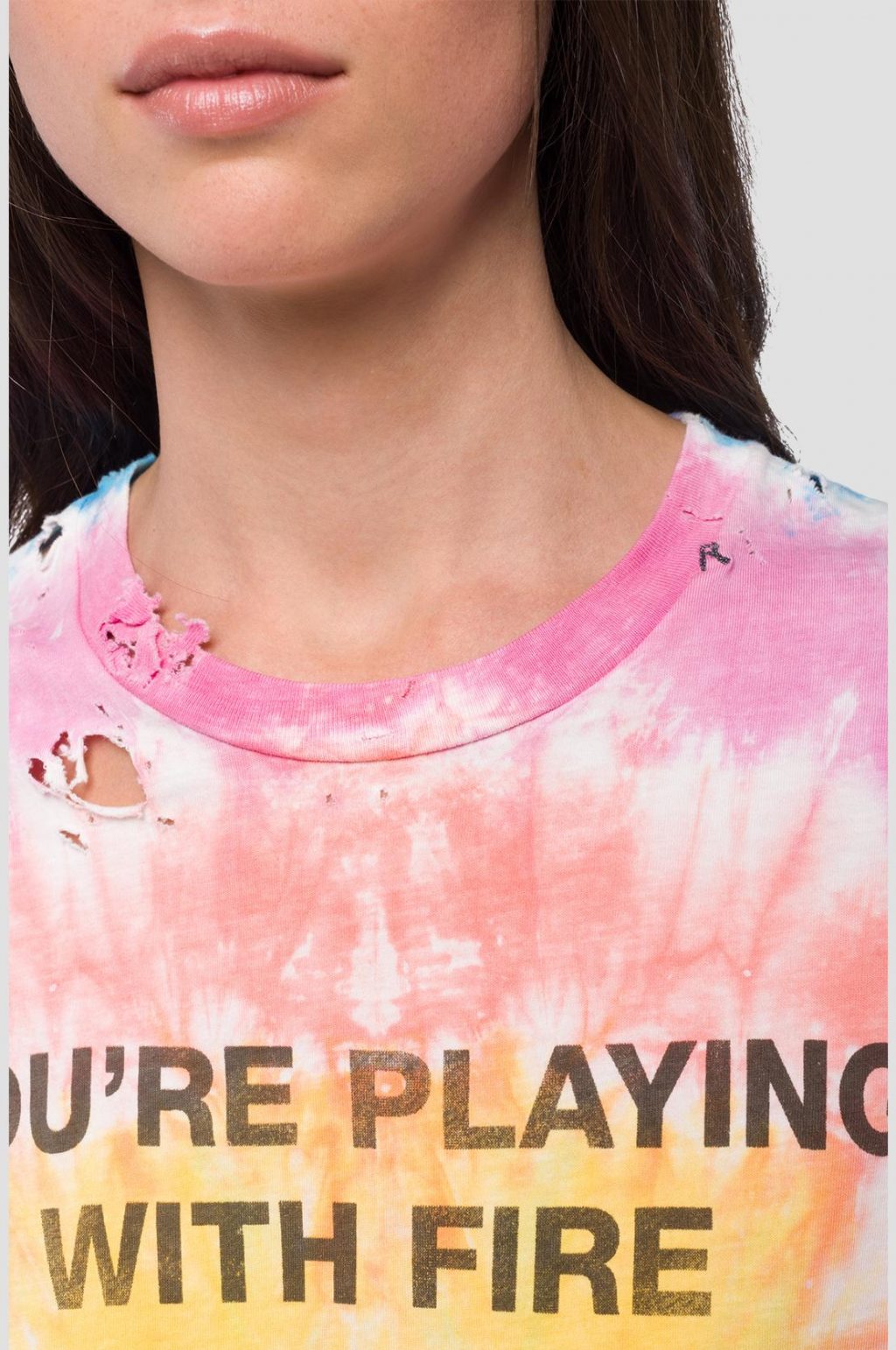 CAMISETA COLORES REPLAY MIKONOS MODA