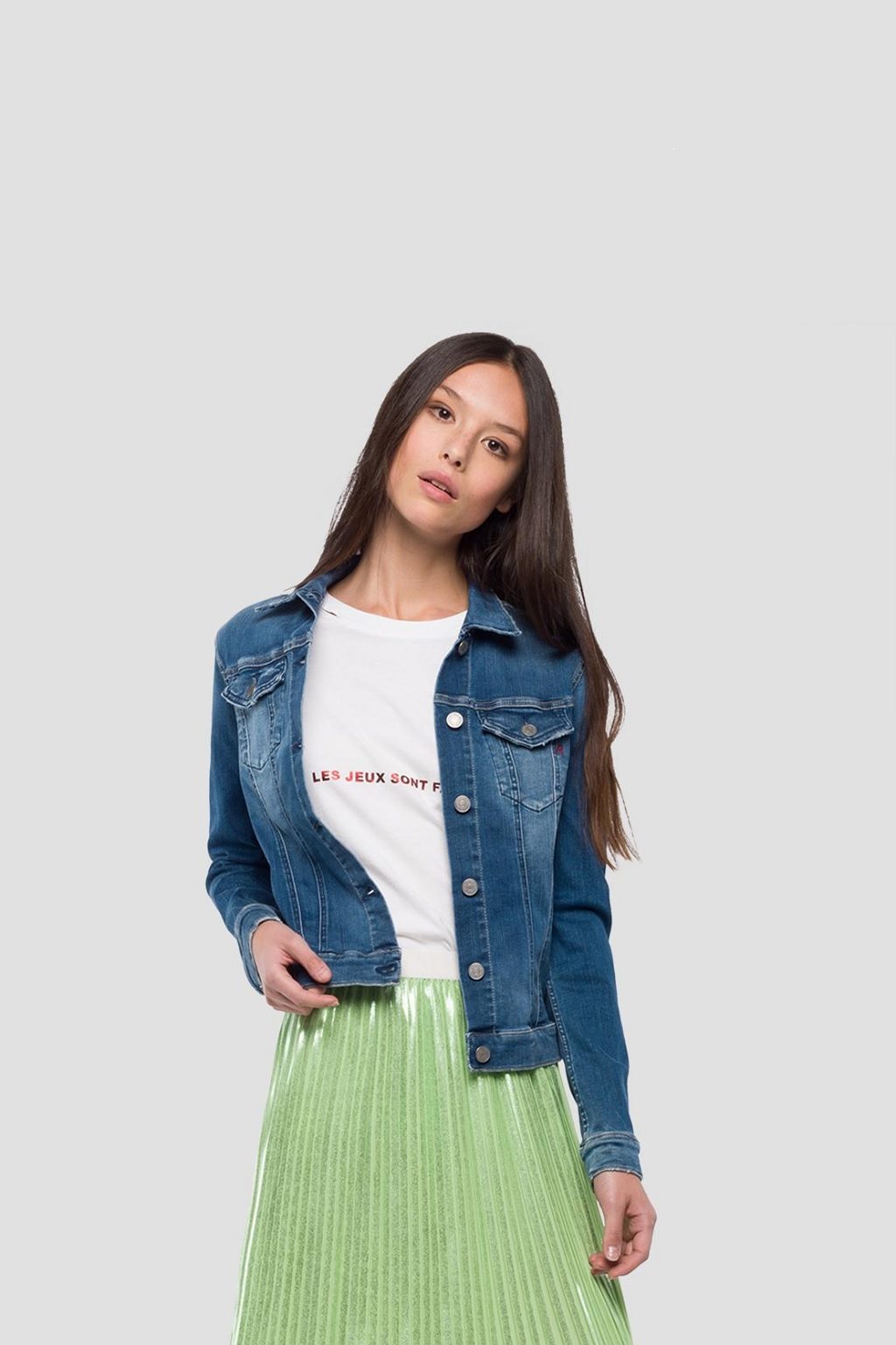 CAZADORA DENIM REPLAY MIKONOS MODA LOGROÑO MULTIMARCA