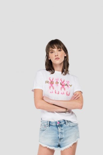 CAMISETA REPLAY MIKONOS MODA