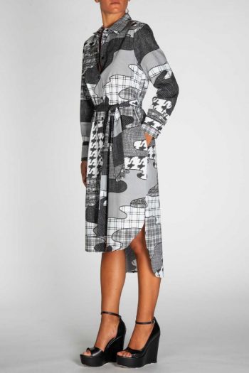 VESTIDO ESTAMPADO BRAND UNIQUE MIKONOS MODA