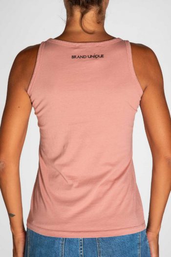 CAMISETA PLUMAS BRAND UNIQUE MIKONOS MODA